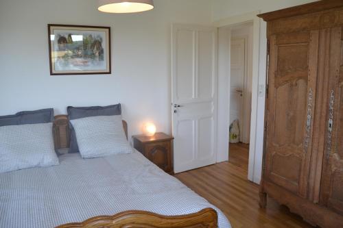 Postel nebo postele na pokoji v ubytování Gîte "Chez Paul"