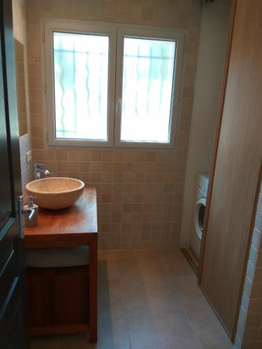 Kúpeľňa v ubytovaní T2 entre St Cyr sur Mer et Bandol