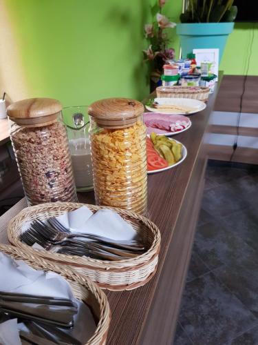 Mad på vandrehjemmet eller i nærheden