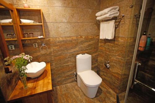 Un baño de Guihua Road 106th Hostel