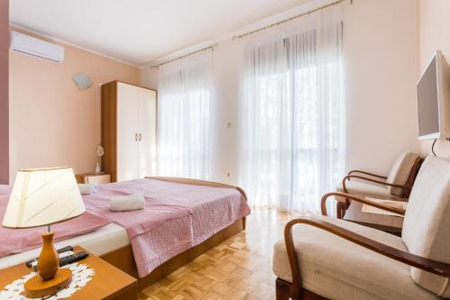 Postel nebo postele na pokoji v ubytování Guest house "Litus"