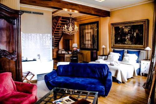 Posezení v ubytování Guest House Huyze Die Maene