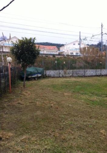 Ein Garten an der Unterkunft Camping Borghetti