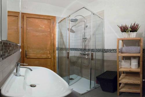 Koupelna v ubytování Alloggio Casa Loredan