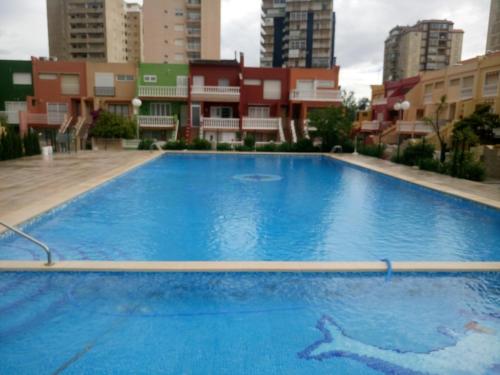 Bazén v ubytování Dúplex, piscina y playa nebo v jeho okolí