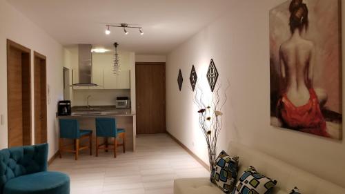 Luxury Residence Suitesにあるシーティングエリア