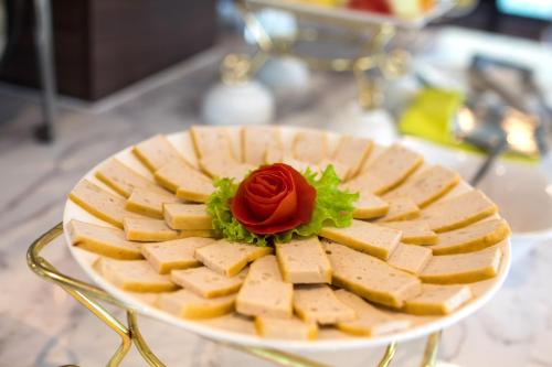 クルーズの敷地内または近くでの食事または食べ物
