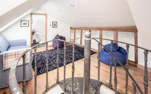 Ένα ή περισσότερα κρεβάτια σε δωμάτιο στο Riverside Apartment