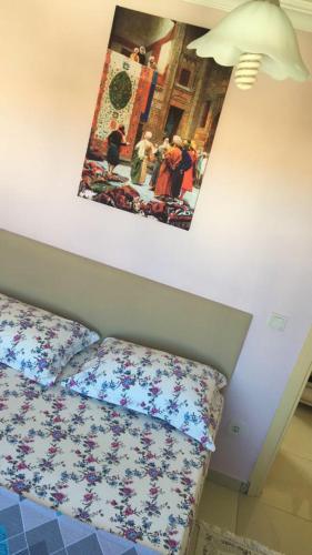 Ένα ή περισσότερα κρεβάτια σε δωμάτιο στο Lapina Suite & Restaurant