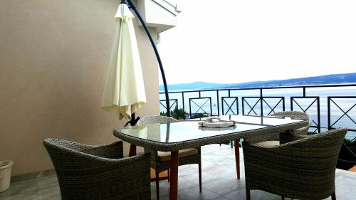 Ban công/sân hiên tại Apartments Villa Harmonie - Adults Only +14