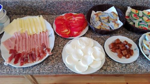 Jídlo v penzionu nebo okolí