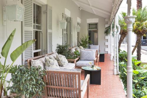 Zona de estar de The Robertson Small Hotel and Spa by The Living Journey Collection