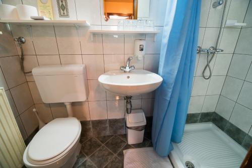 Ένα μπάνιο στο Bed & Breakfast Hisa Resje