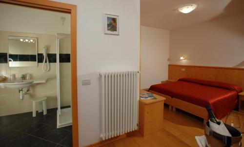 חדר רחצה ב-Hotel Zurigo