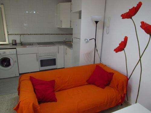 Una cocina o cocineta en Mi pequeño apartamento