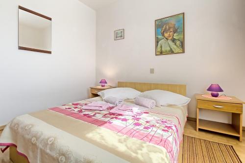 Postel nebo postele na pokoji v ubytování EVA house with apartment