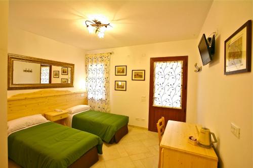 Cama o camas de una habitación en La Brenta Vecchia