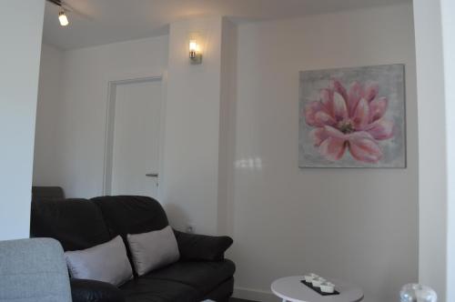 Χώρος καθιστικού στο Apartman Talija