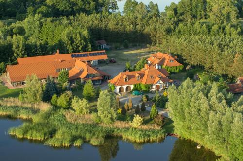 A bird's-eye view of Siedlisko Konradówka