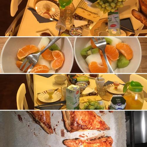 Mad på bed and breakfast-stedet eller i nærheden