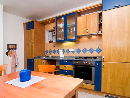 Dapur atau dapur kecil di Pension Apartment Granit