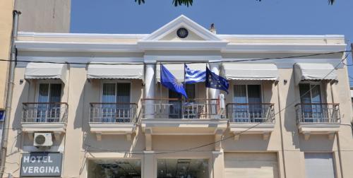 Balkón nebo terasa v ubytování Hotel Vergina