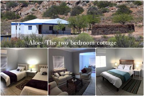 Ένα ή περισσότερα κρεβάτια σε δωμάτιο στο Middelkraal Accommodation