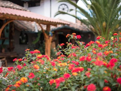 Un jardín fuera de Zaysant Ecolodge