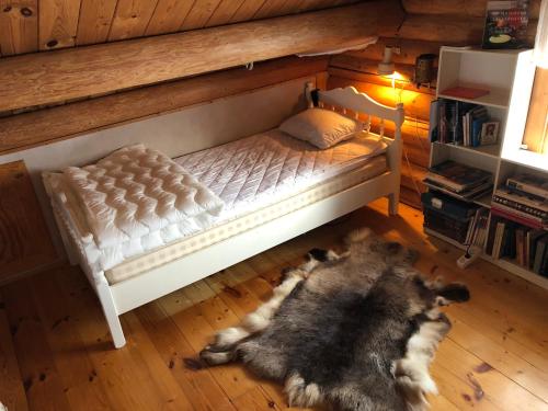 Ліжко або ліжка в номері Rabens Cottage