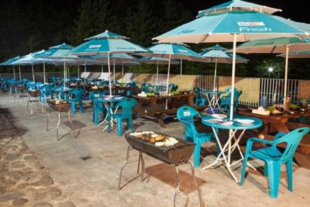 Restaurace v ubytování Muju Ilsung Condo