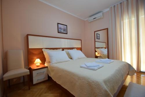 En eller flere senger på et rom på Guest house Podgorje