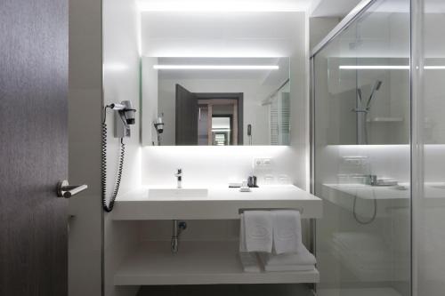 Ένα μπάνιο στο Hotel Liabeny