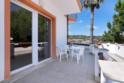Balkoni atau teres di Diano Sporting Apartments