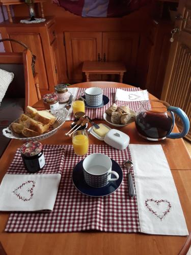 Jídlo v bed and breakfast nebo okolí