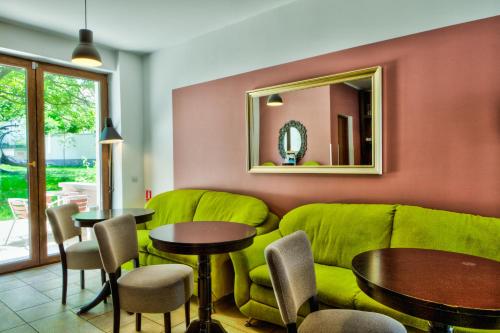 Χώρος καθιστικού στο Studio ApartCity