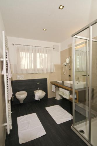 Koupelna v ubytování Hotel Pider