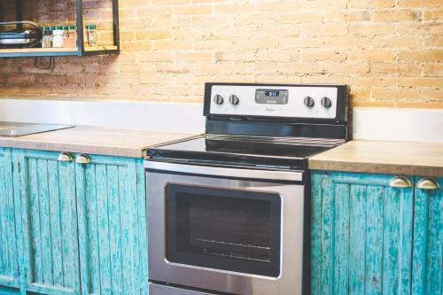 Nhà bếp/bếp nhỏ tại Barbara's Boutique Hostel