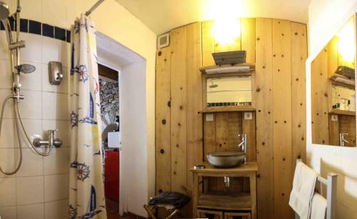 Koupelna v ubytování Casa-Albina-Corsica