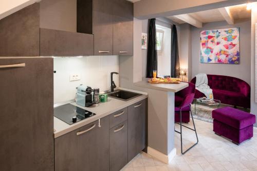 Dapur atau dapur kecil di Kampanel 10