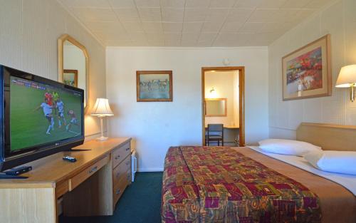 
Cama o camas de una habitación en Western Hills Motel
