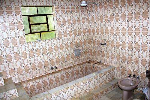Refúgio nas Montanhas tesisinde bir banyo