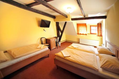 Кровать или кровати в номере Bed & Breakfast Šilak