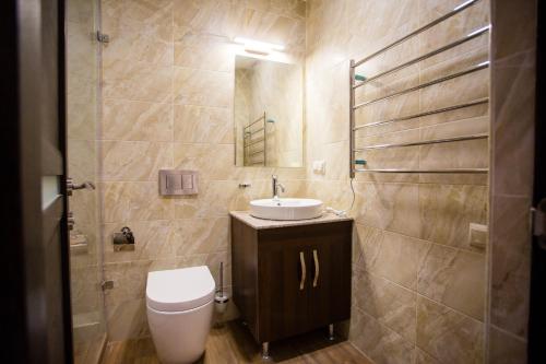 Vannas istaba naktsmītnē Welcome Yerevan Apartments