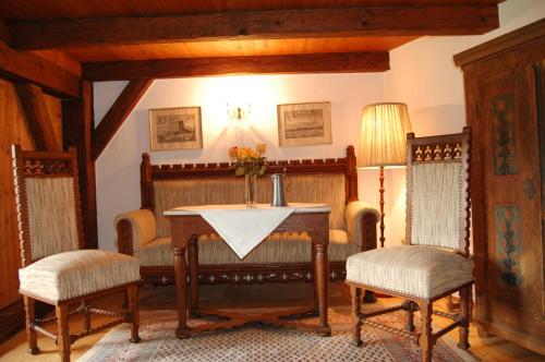 Zona de estar de Schloss Egg