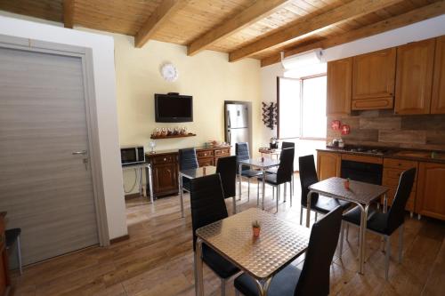 Kuchyň nebo kuchyňský kout v ubytování B&B L'Antico Portico
