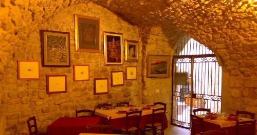 Restaurace v ubytování Grana Barocco Art Hotel