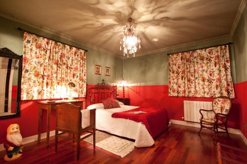 Posteľ alebo postele v izbe v ubytovaní Hotel Mi Norte