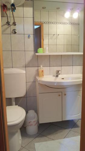 Ένα μπάνιο στο Guest House Dijana