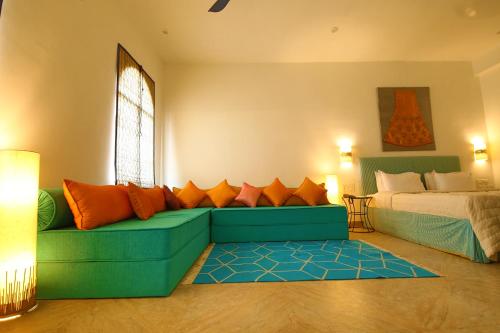 Ruang duduk di Villa 243