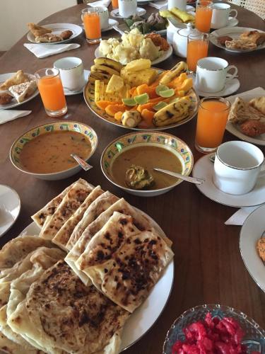 Mad i chaletet eller i nærheden